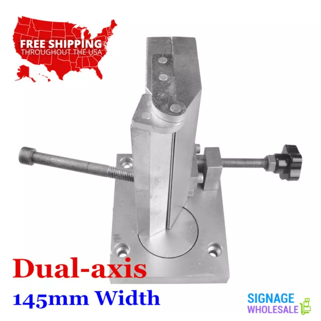 Local pickup Dual-axis Metal Channel Letter Bender 145mm Width Bending Tools