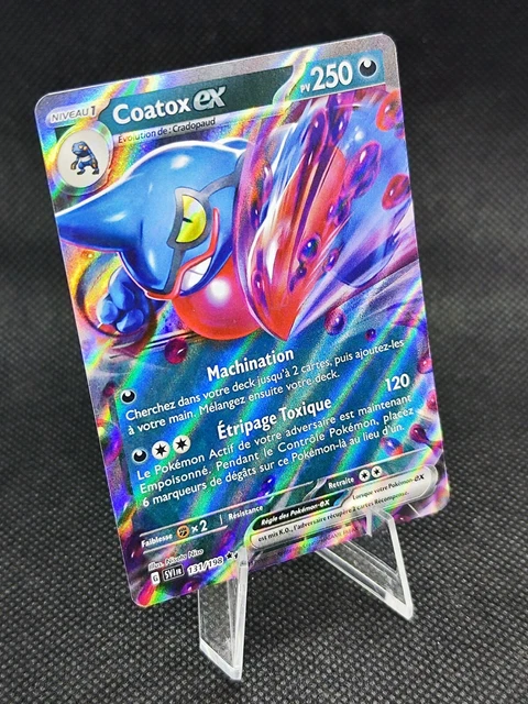 Ultra - Pokemon - Écarlate et Violet de Base - Coatox-ex 131/198 Ultra - Pokemon - Écarlate et Violet de Base - Coatox-ex 131/198