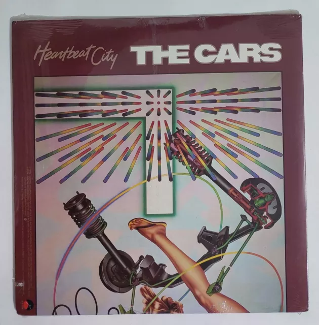 24435 LP 33 Giri Gatefold - The Cars - Heartbeat City - Elektra 1984 SIGILLATO