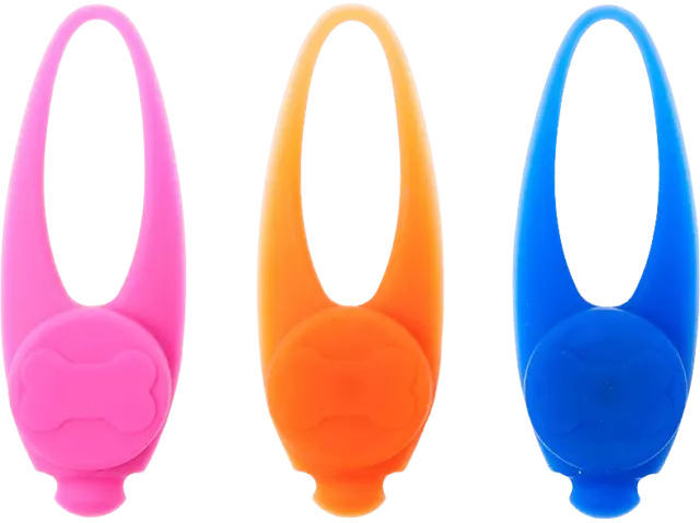 Flamingo Pet Products Day And Night Blinkis Silicona, Multicolor 8 X 2,5