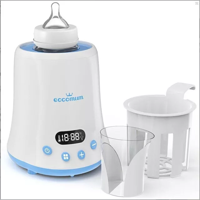 Baby Bottle Warmer & Sterilizer Fast Milk Warmer with LCD Display and Timer