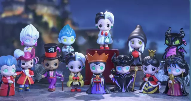 POP MART Disney Villains Series Blind Box Confirmed Figure Toy HOT