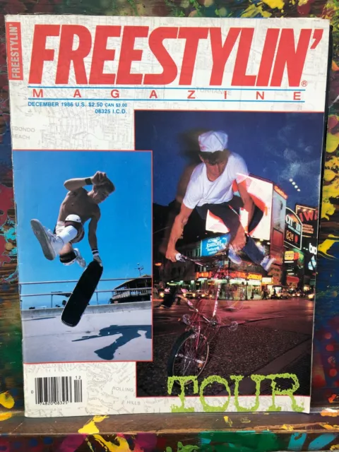 Freestylin' Magazine December 1986 -  Street Thing, Schwinn review, Underground