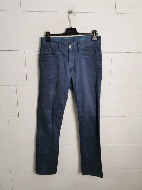 Esprit Pantaloni Chino Uomo Blu L-XL AN013