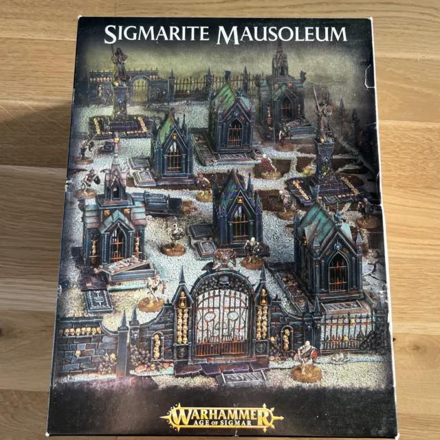 Warhammer Fantasy Gelände / Scenery - Sigmarite Mausoleum / Garden of Morr