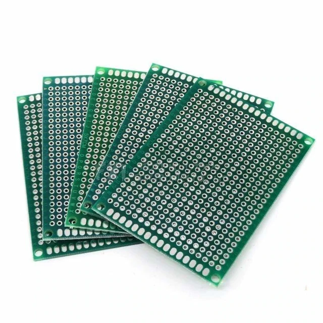 5pcs 5x7cm Double Sided Prototype PCB Universal Printed Circuit Board 5*7