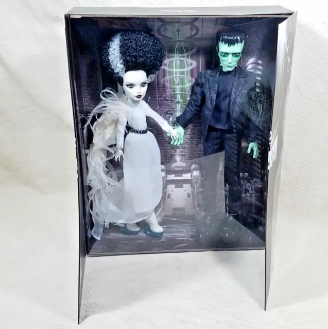 Monster High Bride Of Frankenstein Skullector 10 1/2" Doll Set Mattel Creations