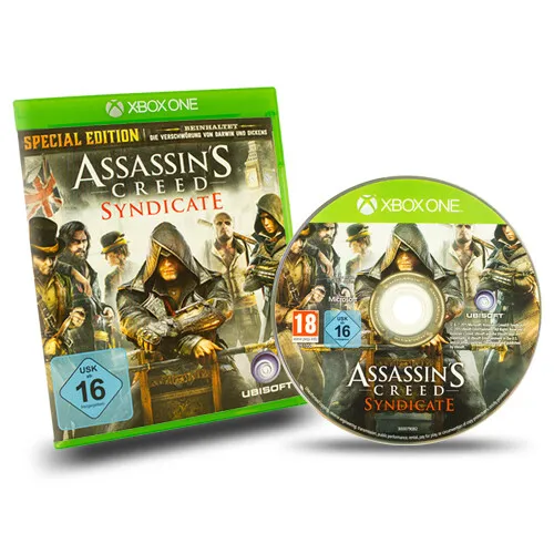 Xbox One Spiel Assassins Creed Syndicate in OVP