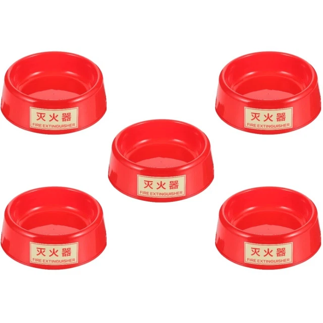 Confezione da 5 supporto estintore luminoso supporto estintore fluorescenza