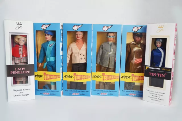 Reproduction Fairylite 1960s Thunderbirds Display Boxes  Gerry Anderson BOX ONLY