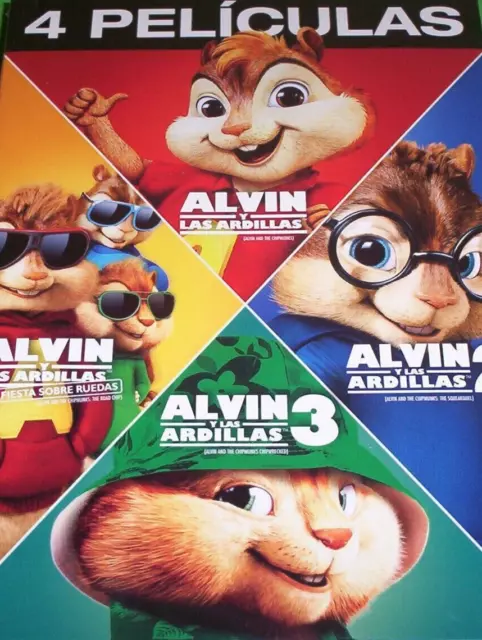 Alvin y las ardillas 4-Colección de películas [Región 1]