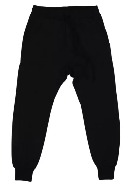 Thom/Krom Drawstring Waist Men's Jogger Sweatpants NWT Black