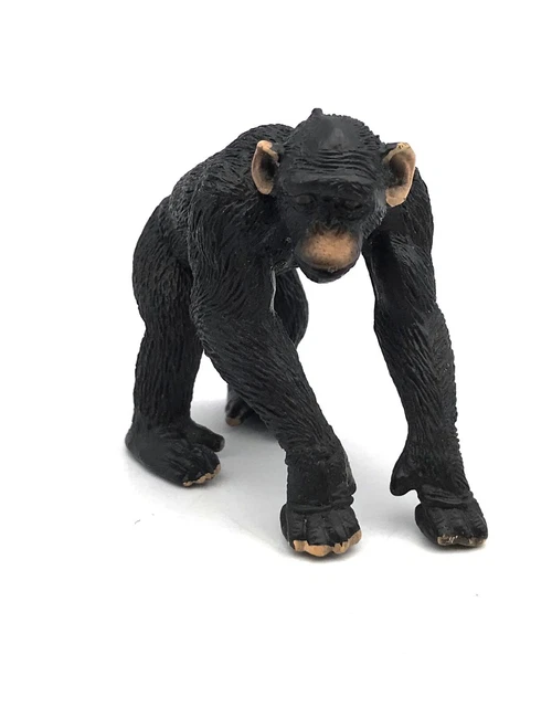 Schleich CHIMPANZEE MALE 2012 Retired Adult Wildlife Animal Figure 14678