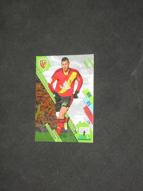 Trading card carte  IDOLE TOUZGHAR RC LENS  ADRENALYN PANINI 2014-2015
