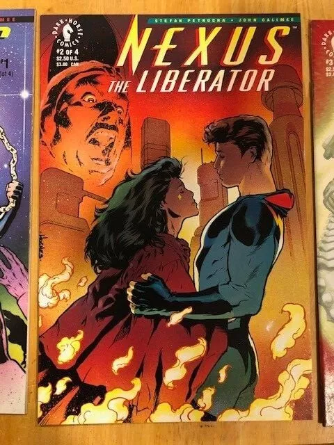 Nexus The Liberator #1-4, the Origin, Alien Justice #1 and #2 (lot of 7 comics) 5