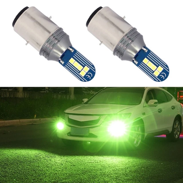 Green shop headlight bulbs