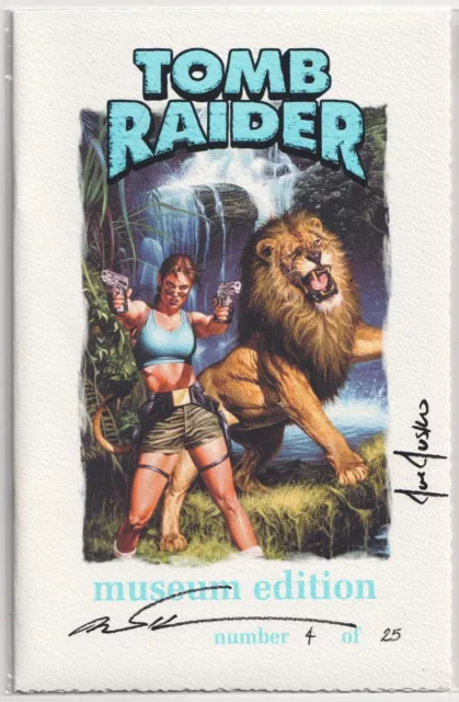 Tomb Raider Greatest Treasure Museum Edition Signed Jusko Silvestri Jay Company