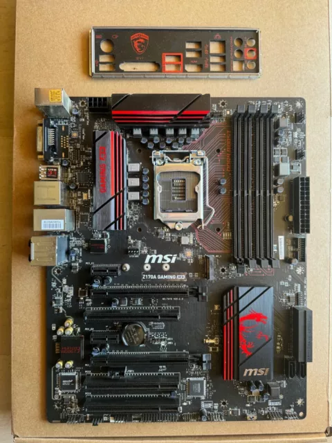 MSI Z170A GAMING M3 Intel Z170 LGA 1151 Motherboard DDR4 USB3.1 DVI ATX TESTED