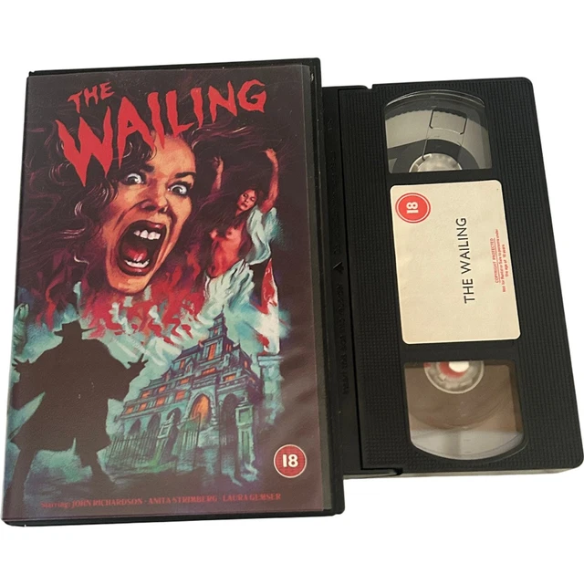 THE WAILING VHS Video Horror Film 18 Rated Classic Big Box Movie