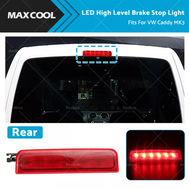 LED Rear High Level Brake Stop Light Lamp Fits For VW Caddy MK3 2004-2015