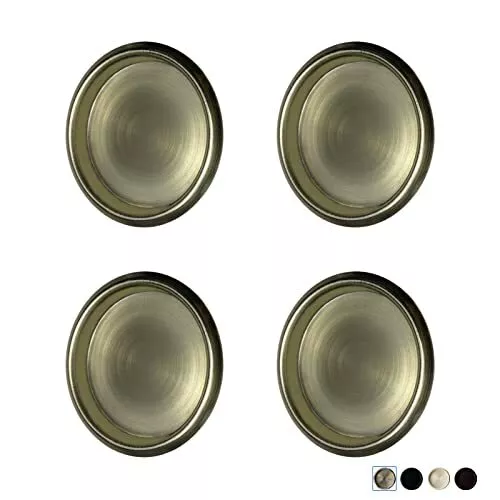 4 Pack Closet Door Finger Pull 2-1/8”, Sliding Barn Door Hardware Ki...