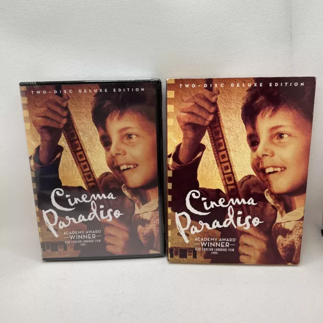 SEALED - Cinema Paradiso ( DVD, 2006, 2-Disc Set, Deluxe Edition With Slipcover)