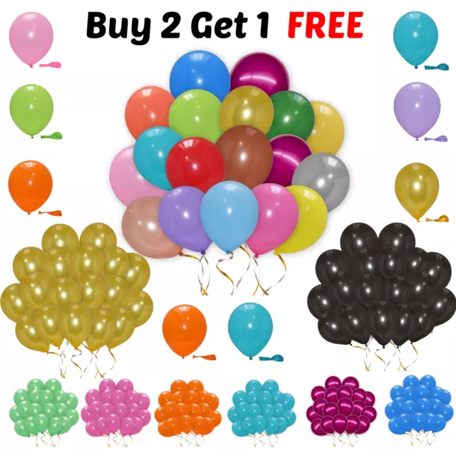 12.7cm 25.4cm 30.5cm Uni Latex Ballons en Gros Fête Anniversaire 100 Mariage GB