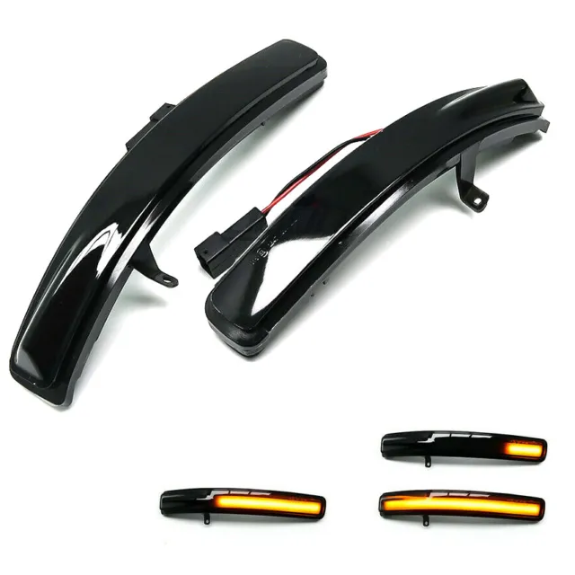 2x Dynamic LED Side Mirror Turn Signal Light Fit for Ford Explorer 2011-2019