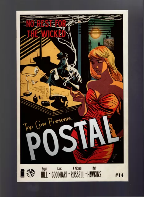 Postal #14 - Top Cow Image Comics - Variant Cover - Very High Grade