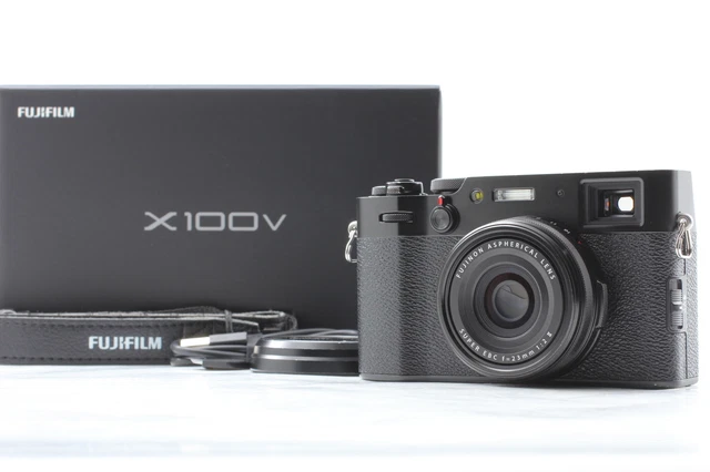 [Near MINT] Fujifilm Fuji X100V Black 26.1 MP Compact Digital Camera From JAPAN