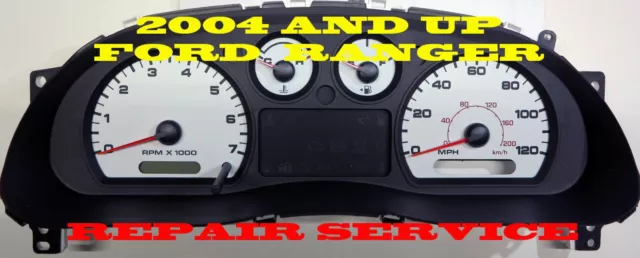 2005 06 07 08 09 Ford Ranger Speedometer Instrument Cluster Gauge Repair Service