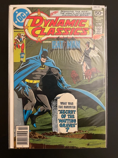 Dynamic Classics 1 Newsstand Batman High Grade 9.4 DC Comic Book D82-33
