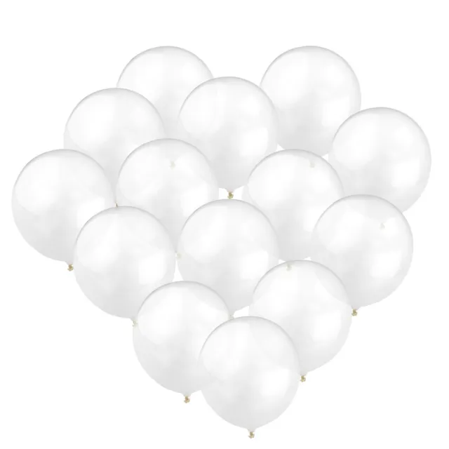 100pcs kit ballons décorations de fête-anniversaire-mariage bleu-blanc