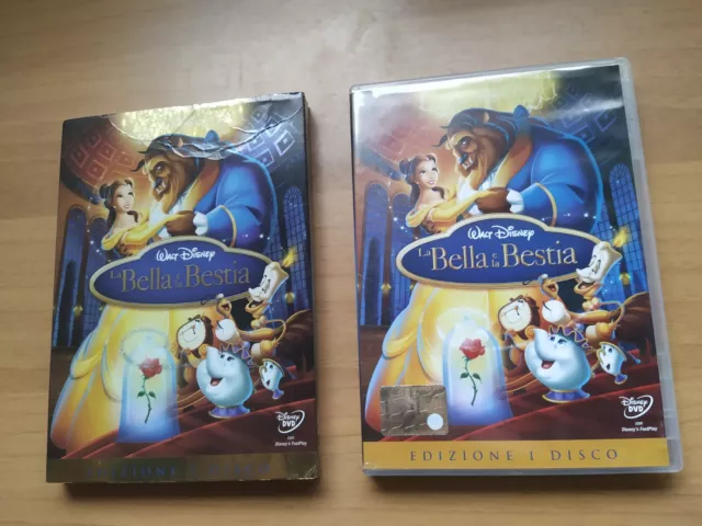 DVD La Bella e la Bestia  Disney  Cartone Animato Edizione  1 Disco