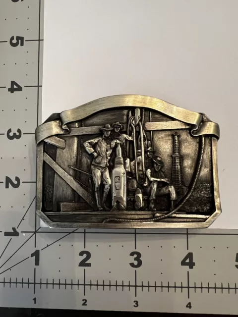 1980's Hughes Tool Division / Oil Field Belt Buckle (ASI 3693)