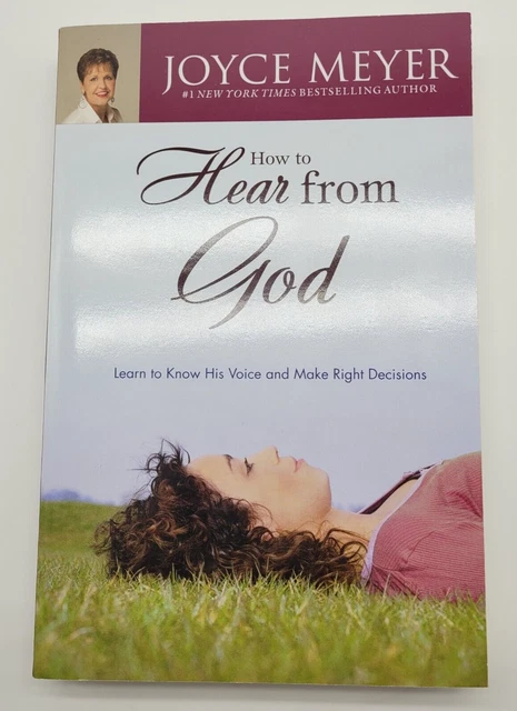 JOYCE MEYER HOW to Hear from God: Learn to Know His Voice Paperback EUR ...