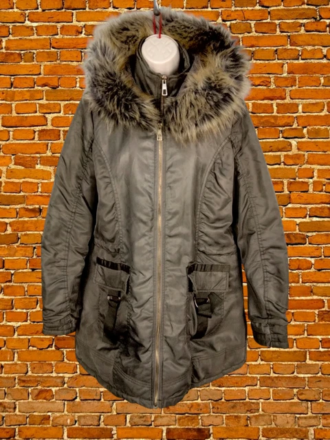 Lipsy faux fur hooded parka hotsell