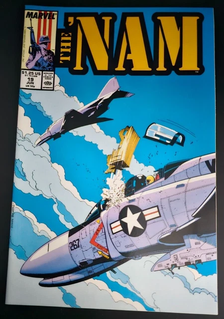 THE 'NAM Marvel Comics No. 19 "Milk Run" 1988 Doug Murray RAW THE 'NAM Marvel Comics No. 19 "Milk Run" 1988 Doug Murray RAW