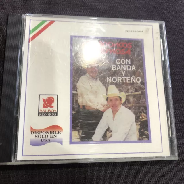 Los broncos de reynosa con banda y norteno cd