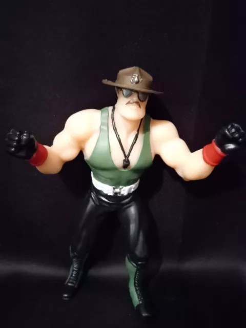 Custom WWF LJN Sgt. Slaughter Wrestling Superstars G.I. JOE