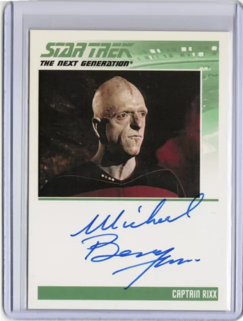 Star Trek TNG Complete Series 1 Autograph Auto Michael Berryman as Capt Rixx