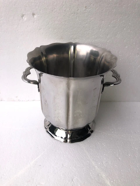 Seau à Champagne / Glace Vintage Guy Degrenne, Inox Made In France
