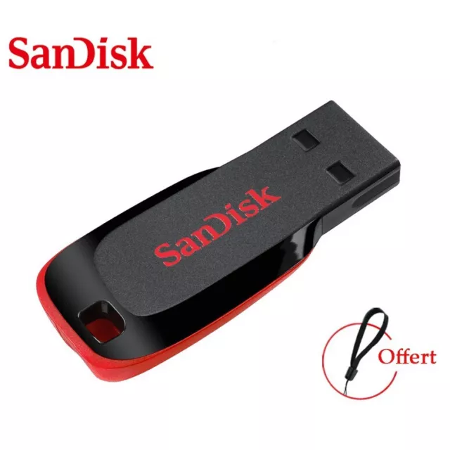 SanDisk Clef USB Cruzer Glide 64 Gb