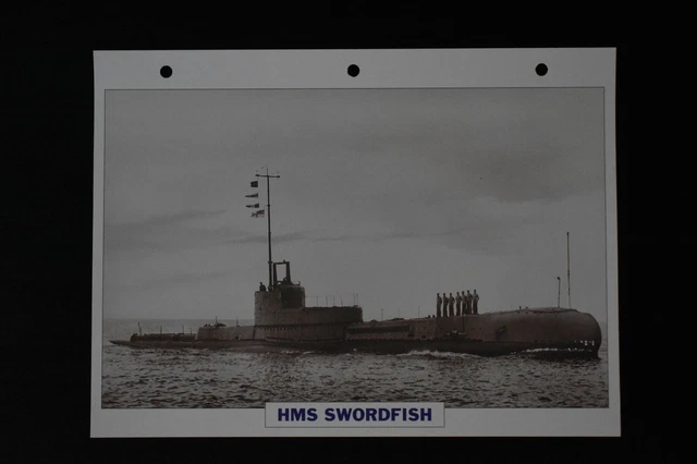 ATLAS NAVAL SUBMARINE HMS Swordfish 1931 Coastal Submarine Photo Print