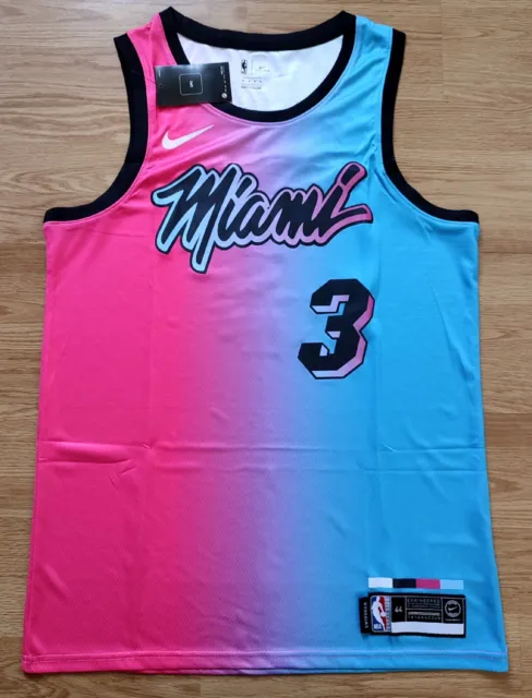 Maillot NBA Miami Heat Wade 3 Taille M