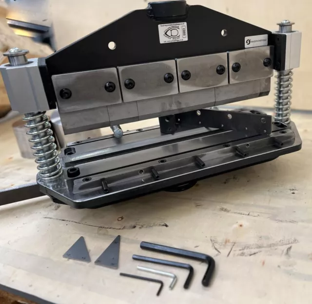 Press Brake attachment for hydraulic presses- metal folder bender- 400mm width 3