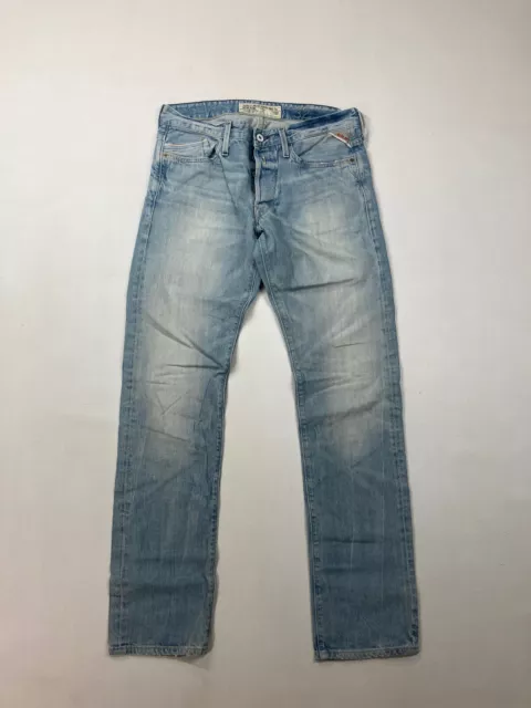 REPLAY STRAIGHT Jeans - W32 L34 - Blue - Great Condition - Men’s