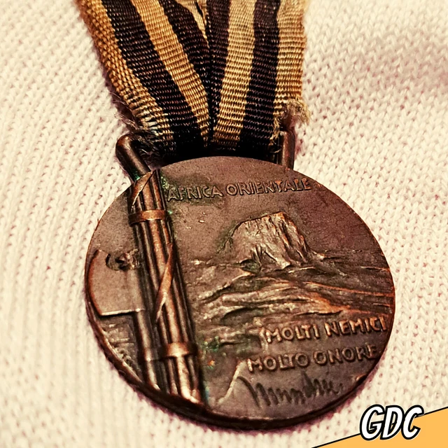 Collezionismo - Medaglia Coloniale Africa Orientale - Con Gladio 1936 - GdC
