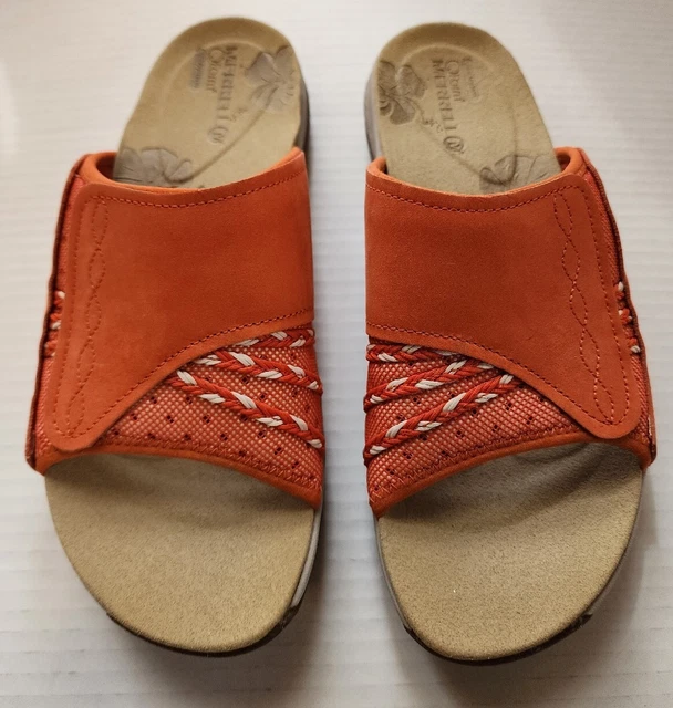 Merrell Q Form Cushion Womens Shoes Size 9 Moroccan Spice Slip Ons Sandals