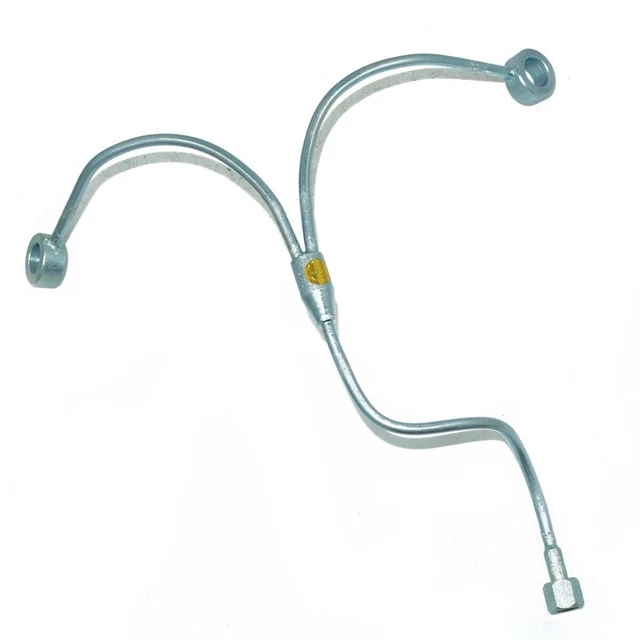 Kit Banjo D'Alimentation Huile Turbo - Acier Inoxydable 4AN Vers M12x1.25mm | Pour Bloc Moteur | Compatible TD04, RHF5